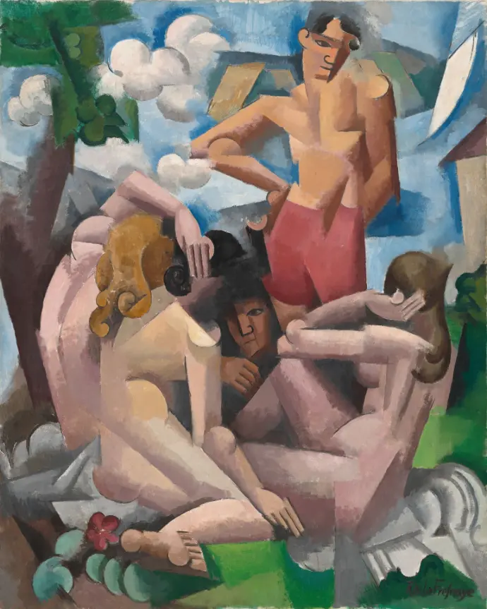 Roger de La Fresnaye - The Bathers, 1912 Roger de La Fresnaye - The Bathers, 1912